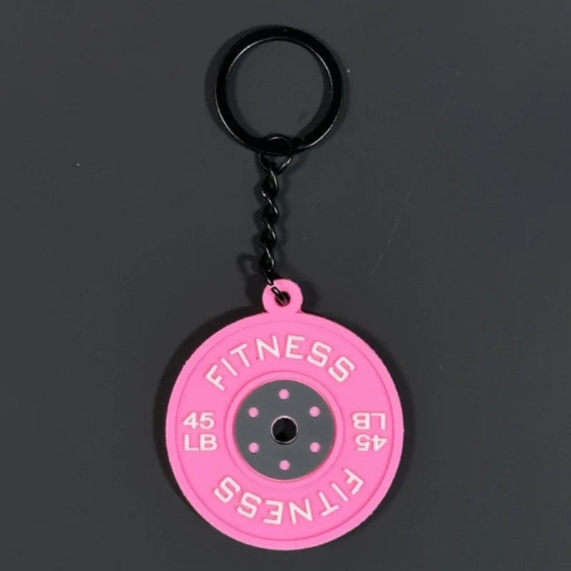 Keychain Barbell Fitness Gift Accessory TikTok Viral Fall 2026 Gift Idea For Gym Lovers
