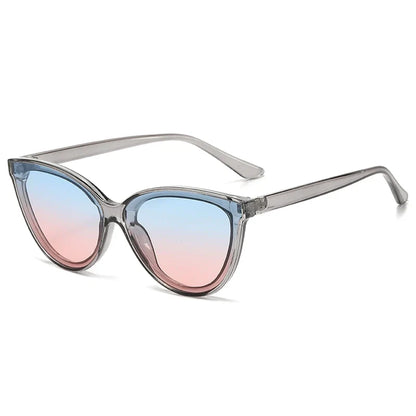 Eye Cat Sunglasses Large Frame Retro Minimalist Gradient UV400 Summer 2026 Fashion Gift Idea
