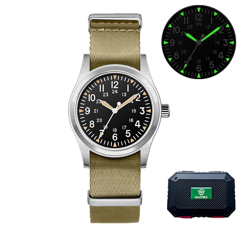 Military2025 Edition Quartz Field Watch 37mm Sapphire Fall