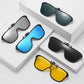 Clip2026 Edition On Sunglasses Polarized Flip Up Driving Glasses Mirror Lens Outdoor UV Protection Summer
