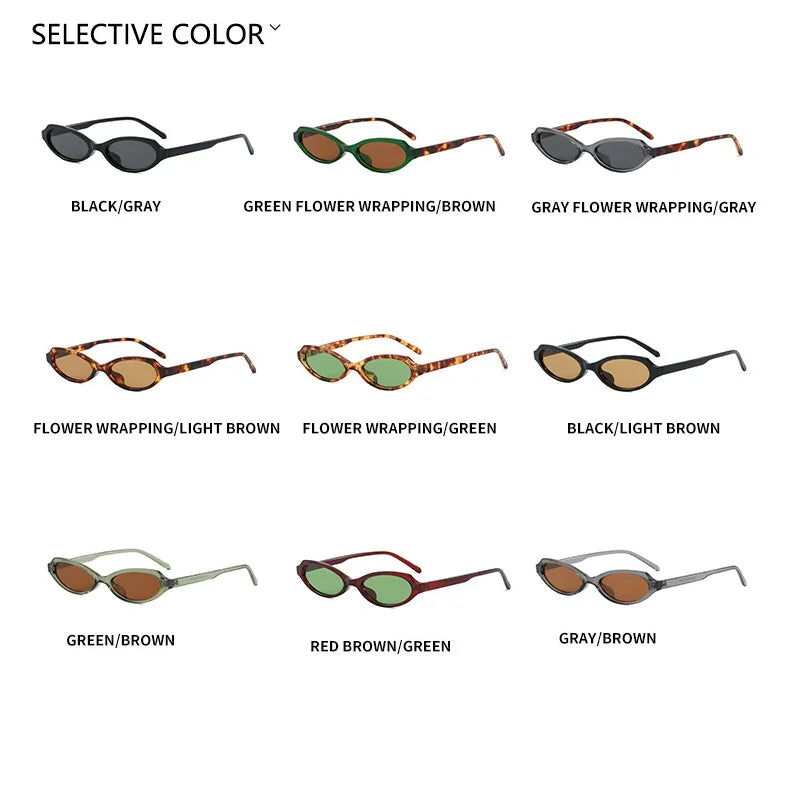 Cat Eye Sunglasses Compact Frame Fashion Eyewear With UV400 Protection Summer 2026 Trend