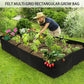 Planting Garden Bag - Rectangular Felt Grow Bags for Vegetables, Tomatoes, and Herbs