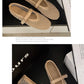 Women Breathable Mesh Ballet Flats - Strappy Round Toe