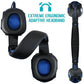 Gaming Headset Wired Noise Cancelling Microphone Flexible