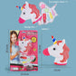 Princess Makeup Toy Kit for Kids - Pretend Play Cosmetics with Lipstick & Eyeshadow for Parties