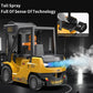 Control Remote Forklift Toy with Lights & Sounds 12-Channel 2.4GHz - RC Construction Vehicle for Ages 6+