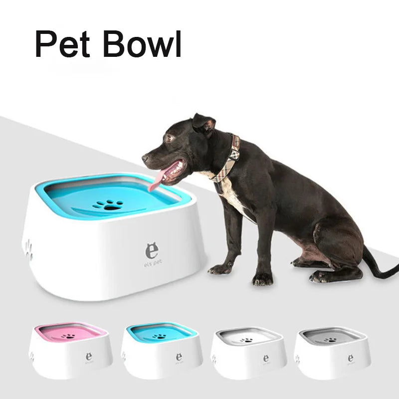 Pet Water Bowl Floating No Splash Dispenser Travel-Friendly Travel Pet Bowl Summer 2025 Spill Proof Hydration