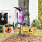 Witch Halloween Tree Decoration Non Woven Hanging Outdoor Yard Decor Fall 2025 Spooky Crashing Display