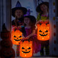 Candy Halloween Bucket LED Glow In The Dark Trick Or Treat Pail Fall 2025 Reusable Safe Visibility