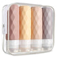 Silicone Travel Bottles Kit Leakproof Refillable Squeeze Containers For Shampoo Conditioner Lotion 90ml