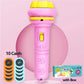 Creative Cartoon Flashlight Projector Kit for Kids - 10 Cards with 80 Patterns, Great Bedtime Story Companion