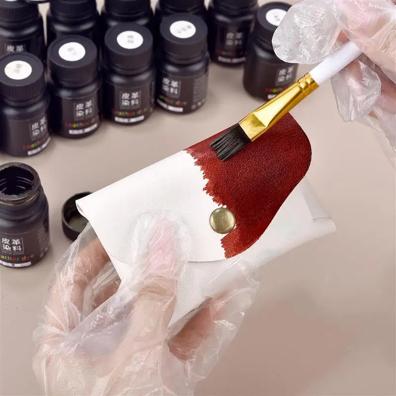 Leather Dye Kit for DIY Leather Craft - Fall 2026 Trend Eco Friendly Dye Kit for Projects