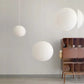 Pendant Japandi Lamp Wabi Sabi Rice Paper Round LED Dimmable