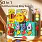 Busy2025 Edition Board 63 In 1 Montessori Sensory Toy Travel Friendly With Music Lights Switches Early Learning Play
