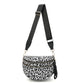 checkered nylon, box shape, travel and daily use – Multi-Use unisex crossbody bum bag