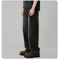 Men's Oversized Wide Leg Jeans - Baggy Straight Cotton Blend