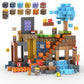 Magnetic Building Blocks Kit - Mine World Construction Toy for Girls, Ages 3+, DIY STEM Montessori Sensory Play