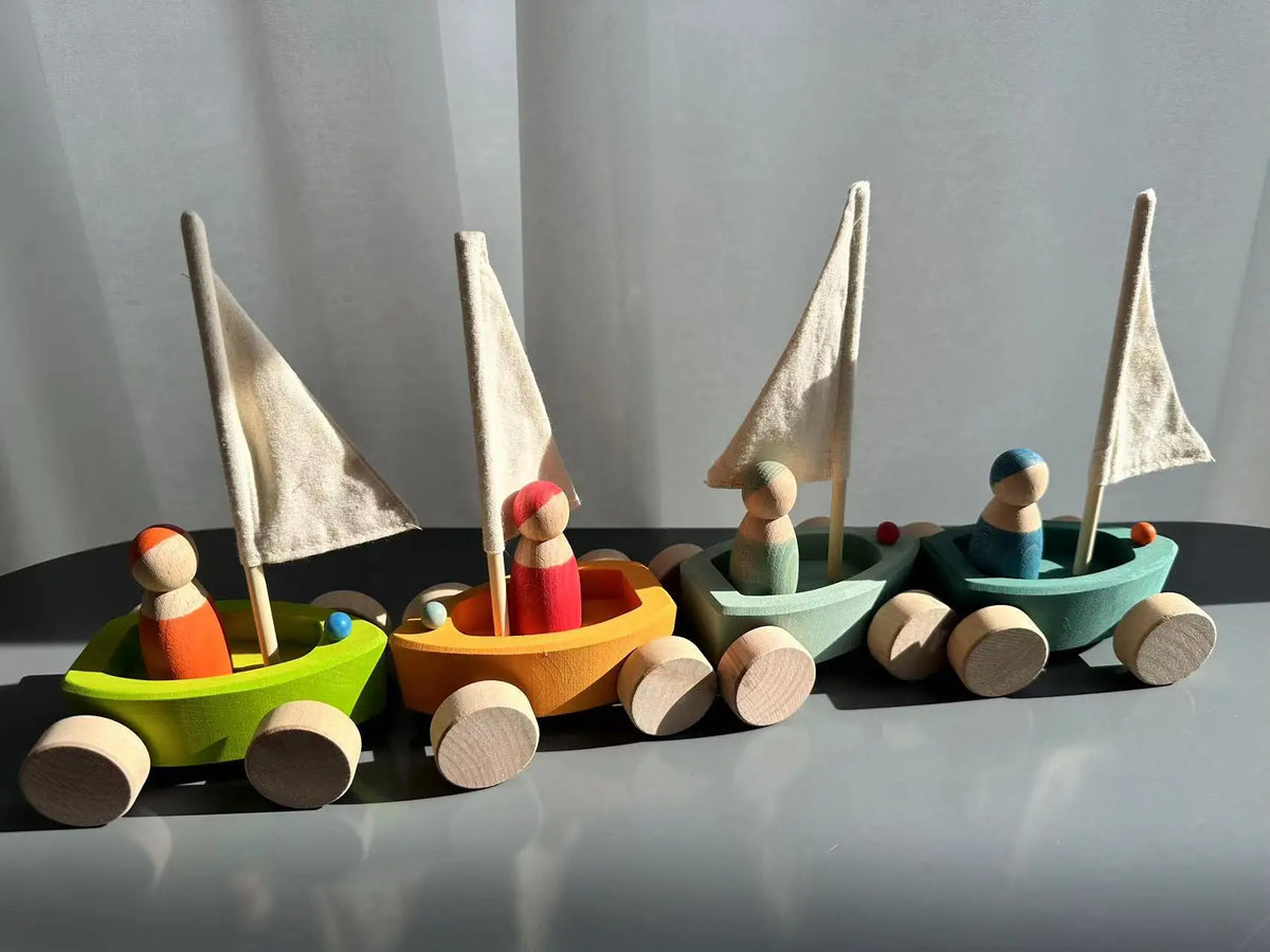 Wooden Building Blocks Pastel Scandinavian Stacking Play Kit Fall 2025 Eco Friendly Imaginative Play Gift
