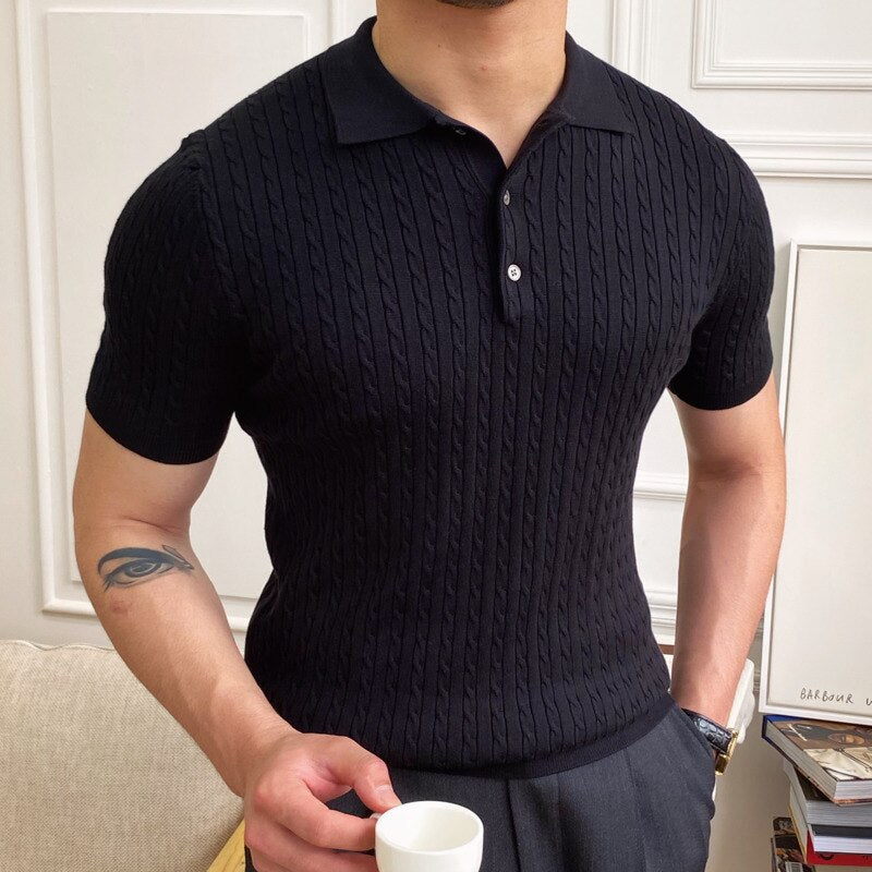 Variant image for Premium Men's Polo Shirt, Short Sleeve, Cotton Blend, Timeless Design, Classic Fit for Business and Casual Wear-1