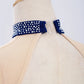 girls' Stretchy leotard - rhinestone mesh yoke, sleeveless, polyester, nylon, elastane, for lyrical dance performance