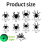 LED2025 Edition Bat Wall Stickers Green 3D Halloween Decor