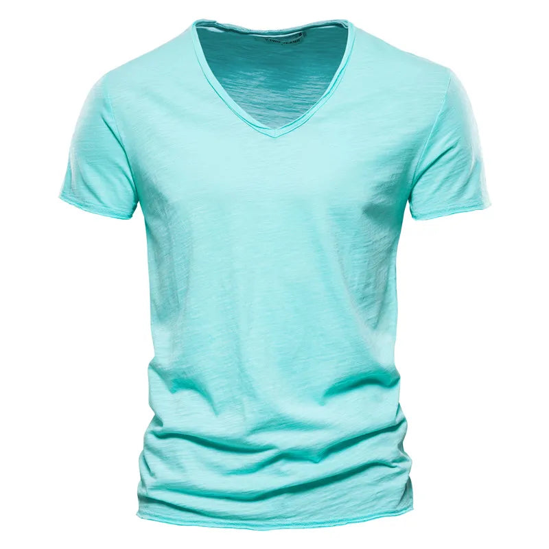 Variant image for Lightweight Cotton Summer Men's Shirt, Breathable Casual Wear, Wrinkle-Resistant, Soft Touch, Available in Various Colors-36