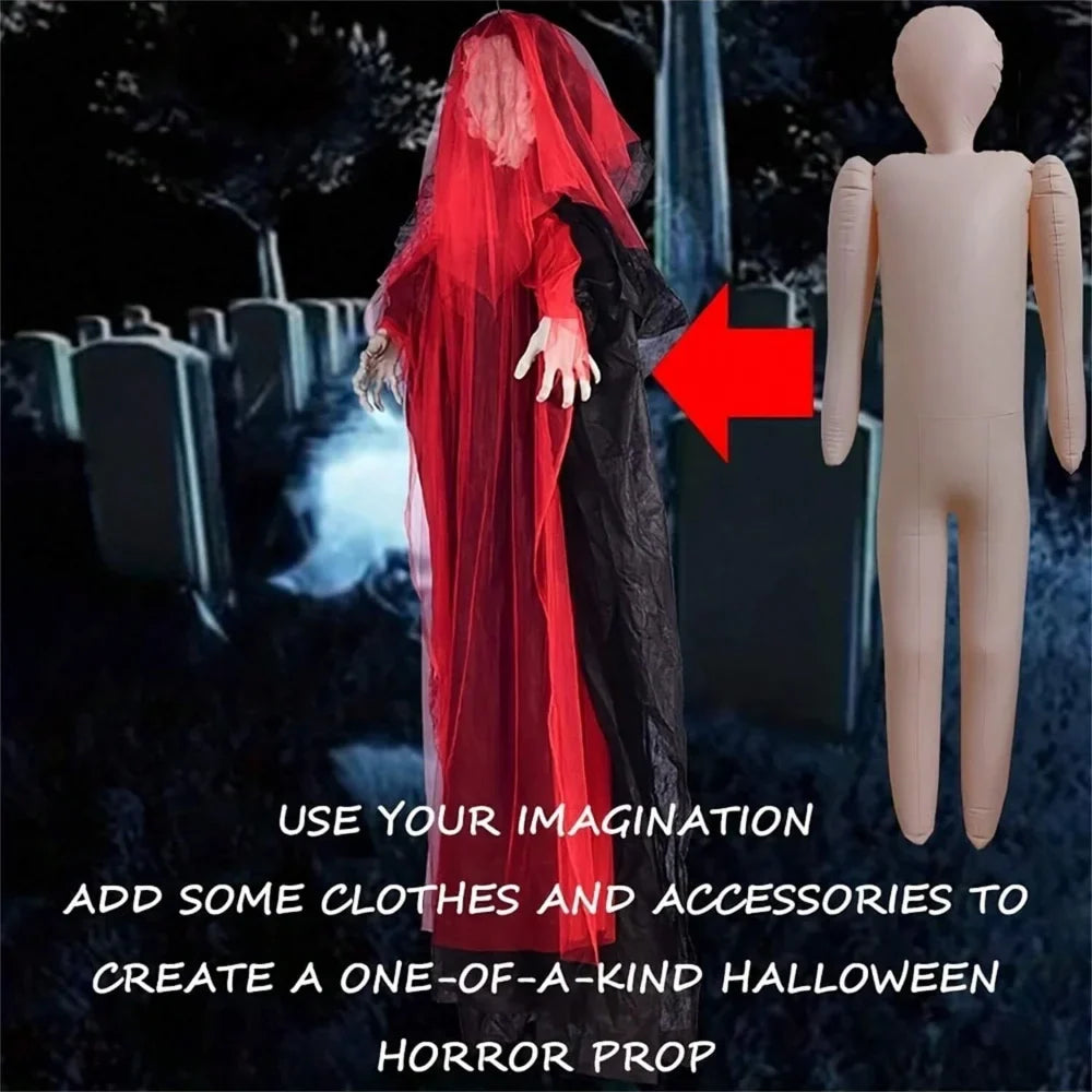 Mannequin Inflatable Halloween Prop DIY Cosplay Decor