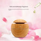 USB Ultrasonic Cool Mist Sprayer Aroma Diffuser Mini Wood Grain Humidifier for Household Use