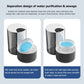 Automatic Pet Water Dispenser Battery-Powered Cordless Cat Dog Fountain Dumping Water Change Fall 2025 Fresh Water