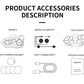 Water-Resistant Hands-Free Call Music Speaker Universal Fit 2026 – Bluetooth 5.3 Motorcycle Helmet Headset Y10