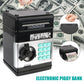 Piggy Electronic Bank Mini Safe with Password Lock - Cash Coin Saving Box for Kids, Fun Financial Gift