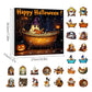 Countdown Halloween Calendar 24 Acrylic Ghosts Decor