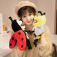 Finger Puppets Insect Plush Hand Puppet Kit Kids Educational Cotton Plush Bug Characters Back To School 2025 Gift