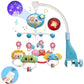Baby Musical Mobile Projection Remote Newborn Sensory Toys