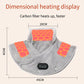Pain Relief 2026 – Neck Shoulder Heating Massager Infrared Vibration Therapy Pad