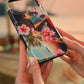 Ocean Tropical Double-Layer iPhone Case - PC TPU Cartoon Design Washable Cover for iPhone 11 to 17