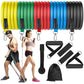 Light Fitness Equipment - Travel-Friendly Resistance Bands for Exercise, Bodybuilding & Weight Loss