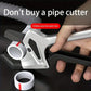 Water-Resistant PVC Pipe Cutter Device - Multi-Use Garden Device for Plastic & Rubber Tubing
