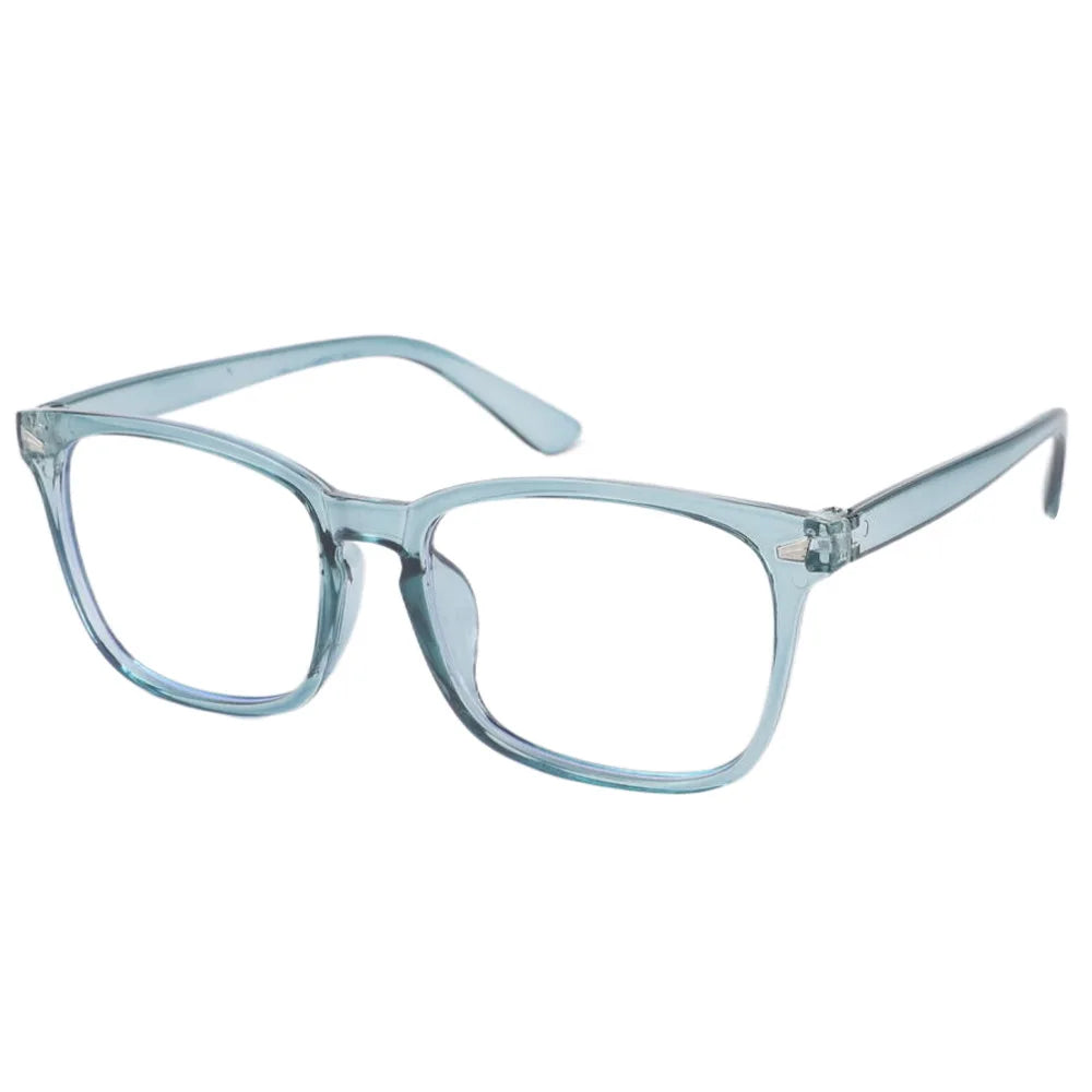 Blue Light Blocking Glasses Square Nerd Eyeglasses Back To School 2026 Minimizes Eye Strain