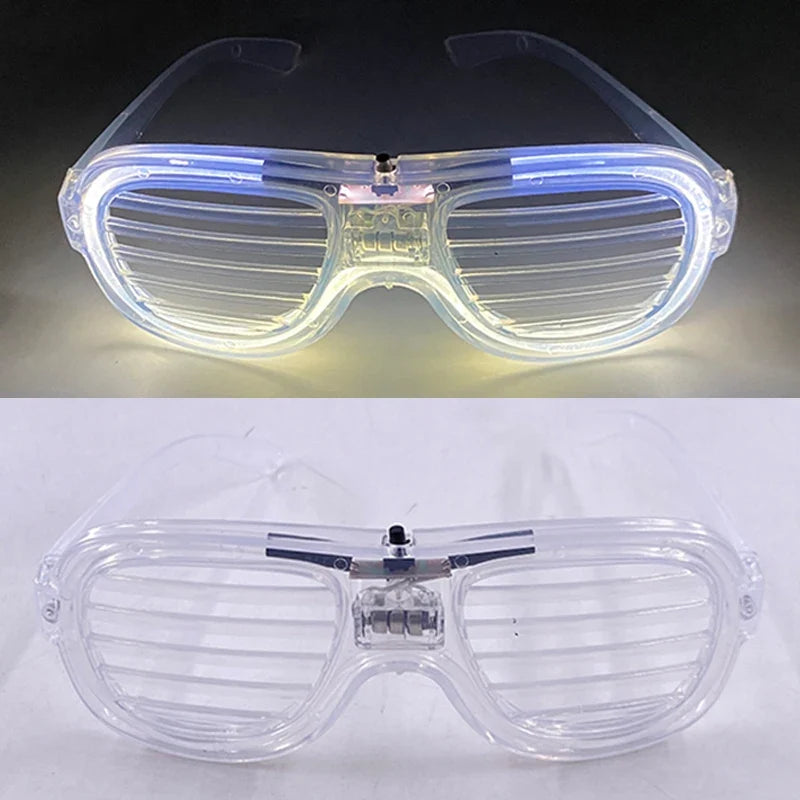 Shape Heart Glow LED Glasses -  Party Glasses for Kids and Adults, 5 Colors Neon Supplies