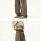 Mens Oversized Cargo Jeans - Wide Leg, Denim, Street