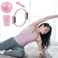 Pilates Ring Pink Fitness Kit Household Workout Kit Fall 2026 With Ball And Resistance Band For Pregnancy Postpartum