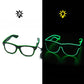 Glasses Led Neon Party Flashing Glasses - Glow Sunglasses for Festivals, Bar, Nightclub, Novelty Gift, Bright Light Supplies