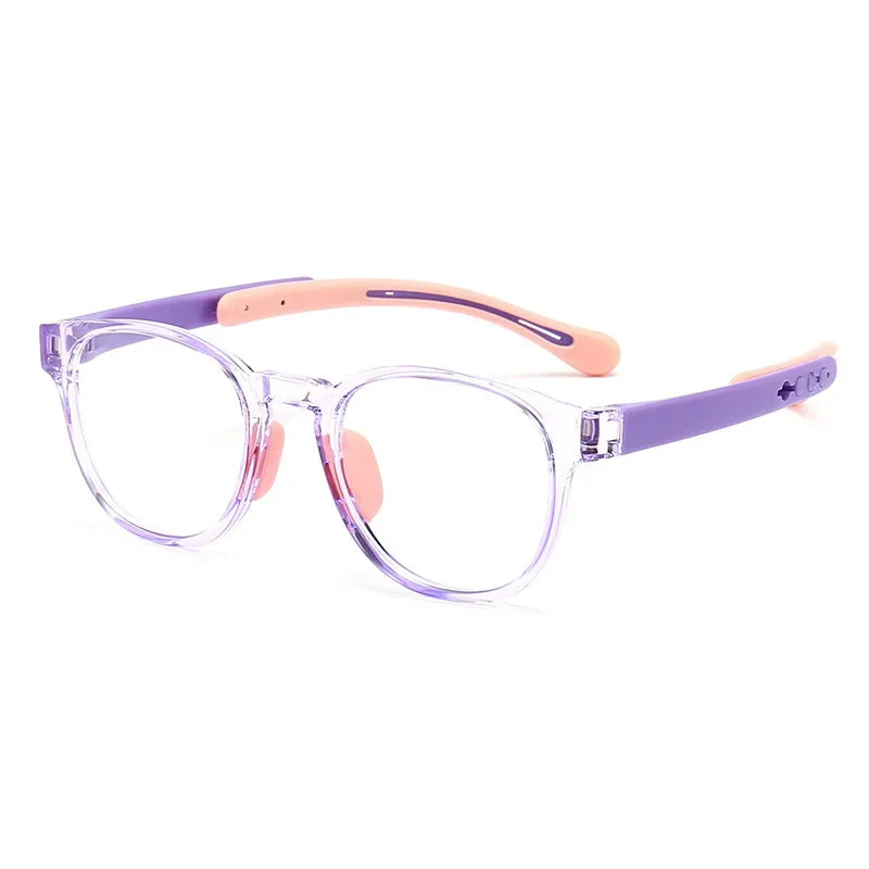 Blue2026 Edition Light Blocking Glasses Kids Eyewear Anti Eyestrain UV Protection for Digital Devices Back to School