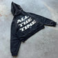 Unisex Oversized Zip-Up Hoodie - Boxy Cut, Knit, Street