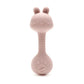 Rabbit Silicone Teether Rattle Newborn Sensory Toys