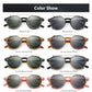 Clip2026 Edition On Sunglasses Retro Round Frames Anti Blue Light Polarizing Clip Ons Summer