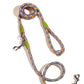 Hands Free Dog Leash Reflective Flexible Nylon Walking Jogging Leash Fall 2025 Secure Hands Free Control