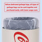 Induction Automatic Trash Can Round Kitchen Bin 24x40cm