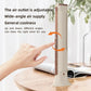 Bladeless Fan 1200mAh Travel-Friendly Tower Fan USB Battery-Powered Vertical Cooling Fan Fall 2025 Cordless Quiet Household Office